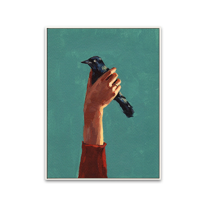 Soft Color Figure Painting Canvas Textured Wall Art Print for Home, Multiple Size Options Clearhalo 'Arts' 'Canvas Art' 1808456