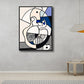Beige Novel Graphic Canvas Textured Pop Art Dining Room Wall Decor, Multiple Sizes Clearhalo 'Arts' 'Canvas Art' 1808474