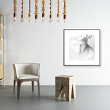 Minimalist Ancient Human Sculpture Canvas Light Color Textured Wall Art for Home Clearhalo 'Arts' 'Canvas Art' 1808543
