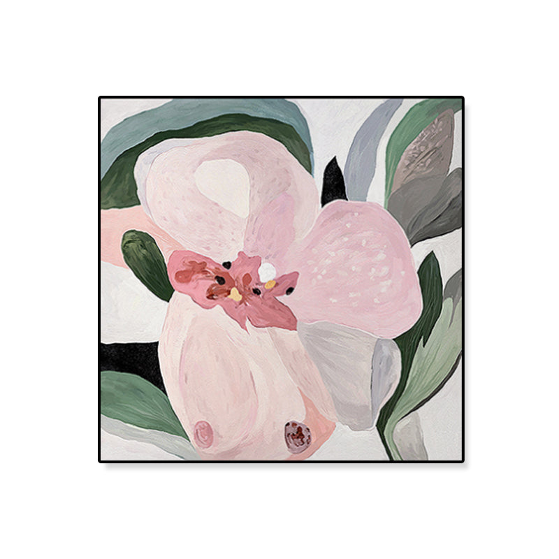 Modern Botanical Art Print Canvas Light Color Paintings Wall Decor, Multiple Sizes Clearhalo 'Art Gallery' 'Canvas Art' 'Contemporary Art Gallery' 'Modern' Arts' 1808629