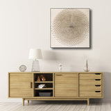 Abstract Art Print Textured Scandinavian House Interior Wall Decor in Light Color Clearhalo 'Arts' 'Canvas Art' 1808694