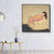 Funny Figure Wall Art House Interior Fernando Botero Drawing Canvas Print in Soft Color Pink Clearhalo 'Art Gallery' 'Canvas Art' 'Traditional' Arts' 1808932