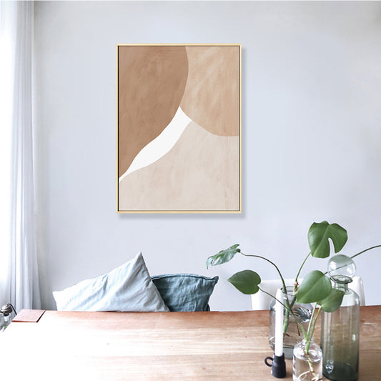 Abstract Expressionism Brush Stroke Canvas Soft Color Textured Wall Decor for Living Room Clearhalo 'Arts' 'Canvas Art' 1808975