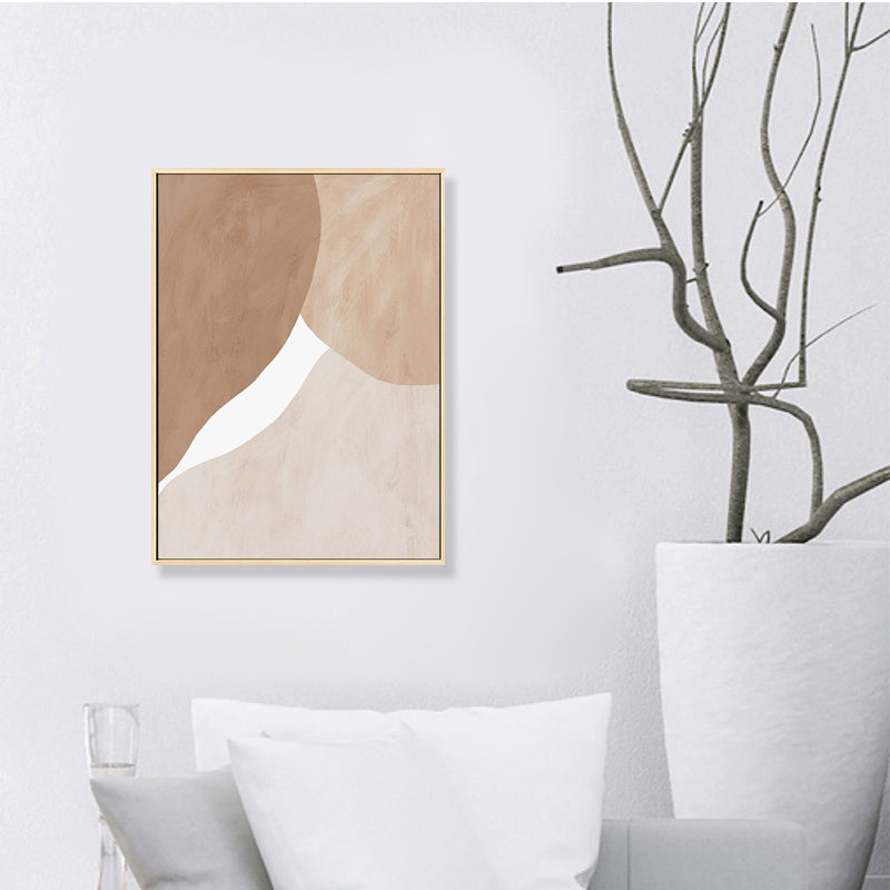 Abstract Expressionism Brush Stroke Canvas Soft Color Textured Wall Decor for Living Room Clearhalo 'Arts' 'Canvas Art' 1808976