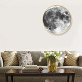 Grey Earth Pattern Canvas Art Textured Modern Boys Bedroom Wall Decor, Multiple Sizes Clearhalo 'Art Gallery' 'Canvas Art' 'Contemporary Art Gallery' 'Modern' Arts' 1808979