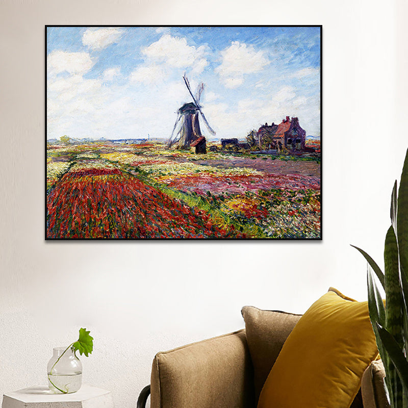 Impressionism Outdoor Scene Canvas Soft Color Textured Wall Art Print for Living Room Clearhalo 'Arts' 'Canvas Art' 1809206