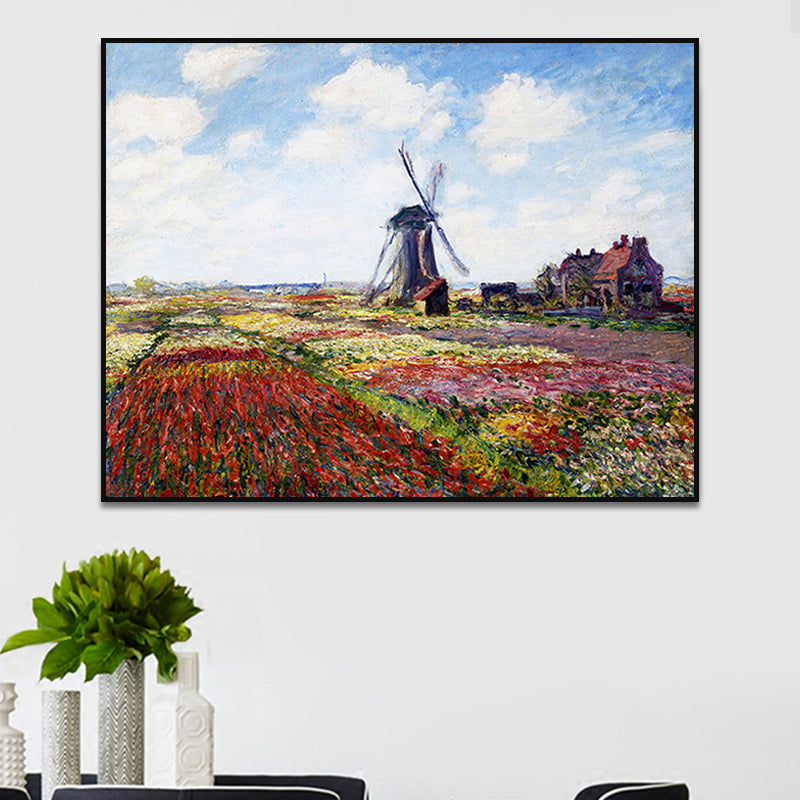 Impressionism Outdoor Scene Canvas Soft Color Textured Wall Art Print for Living Room Clearhalo 'Arts' 'Canvas Art' 1809207