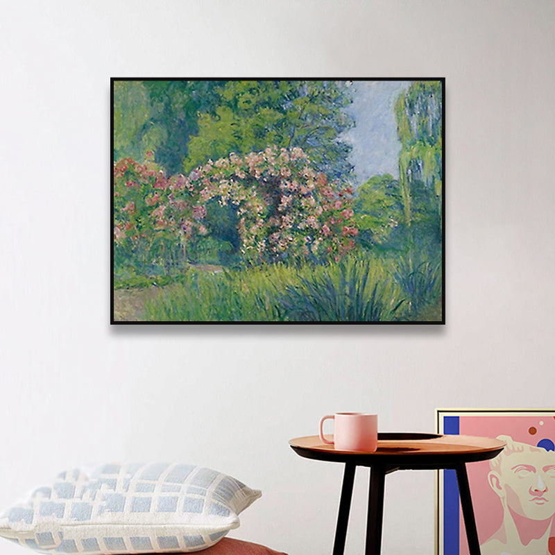 Impressionism Outdoor Scene Canvas Soft Color Textured Wall Art Print for Living Room Clearhalo 'Arts' 'Canvas Art' 1809218