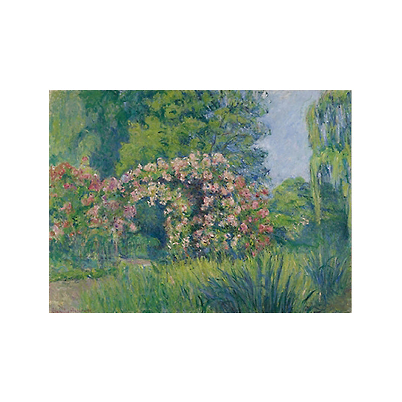 Impressionism Outdoor Scene Canvas Soft Color Textured Wall Art Print for Living Room Clearhalo 'Arts' 'Canvas Art' 1809220