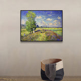Impressionism Outdoor Scene Canvas Soft Color Textured Wall Art Print for Living Room Clearhalo 'Arts' 'Canvas Art' 1809222