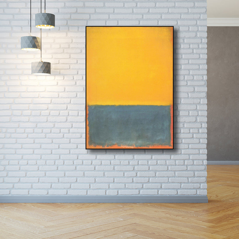 Abstract Print Wall Decor Pastel Color Scandinavian Style Canvas Art for Dining Room Clearhalo 'Arts' 'Canvas Art' 1809383