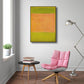Abstract Print Wall Decor Pastel Color Scandinavian Style Canvas Art for Dining Room Green Clearhalo 'Arts' 'Canvas Art' 1809390