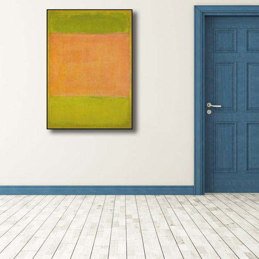 Abstract Print Wall Decor Pastel Color Scandinavian Style Canvas Art for Dining Room Clearhalo 'Arts' 'Canvas Art' 1809391