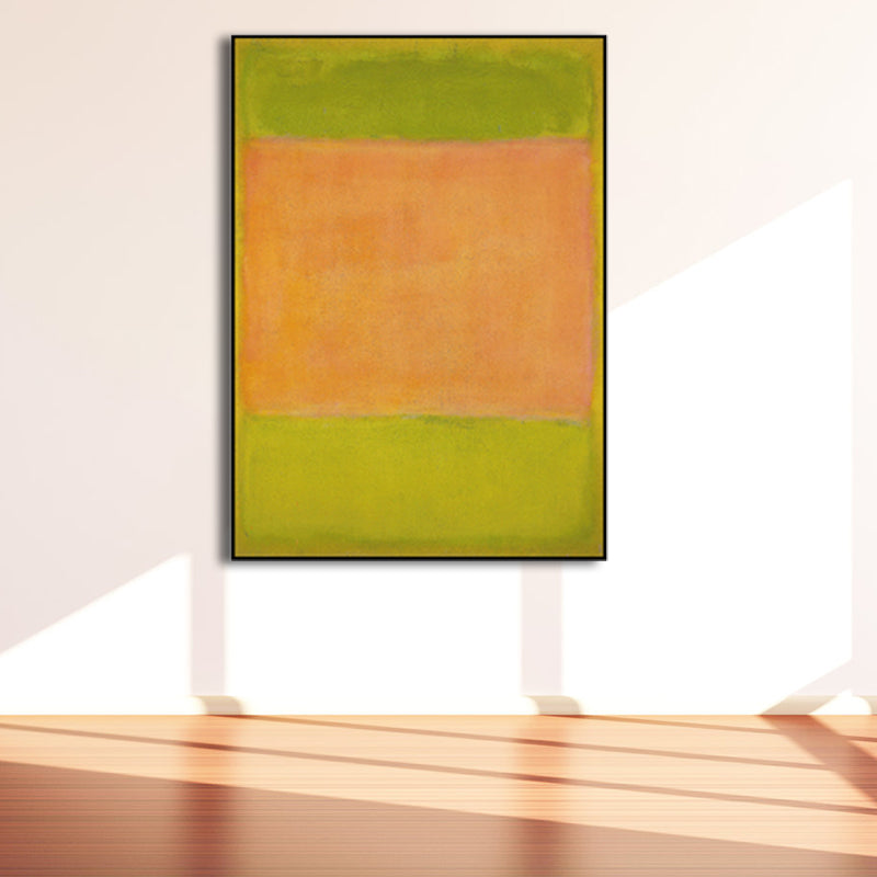 Abstract Print Wall Decor Pastel Color Scandinavian Style Canvas Art for Dining Room Clearhalo 'Arts' 'Canvas Art' 1809392