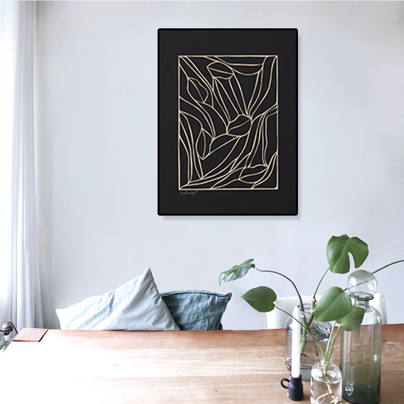 Newfangled Graphic Wall Decor Soft Color Canvas Painting, Textured, Multiple Sizes Clearhalo 'Arts' 'Canvas Art' 1809399