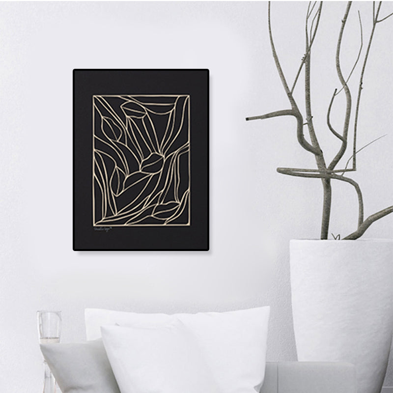 Newfangled Graphic Wall Decor Soft Color Canvas Painting, Textured, Multiple Sizes Clearhalo 'Arts' 'Canvas Art' 1809400