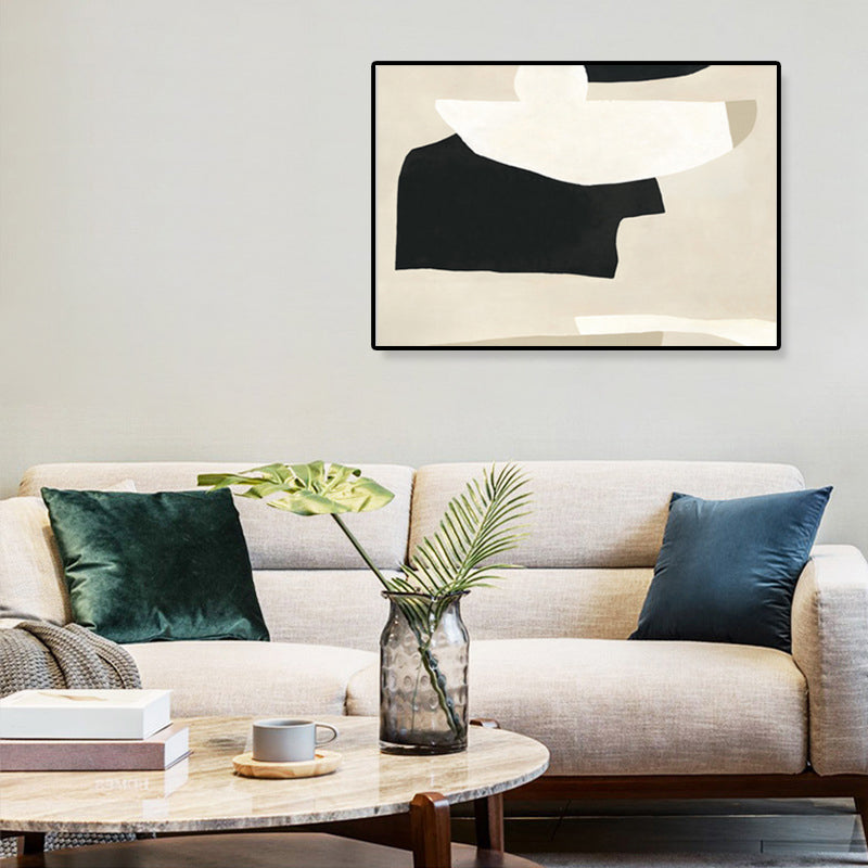 Abstract Expressionism Novel Pattern Wrapped Canvas Soft Color Guest Room Painting Clearhalo 'Arts' 'Canvas Art' 1809832