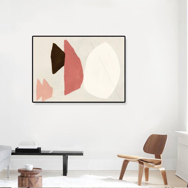 Abstract Expressionism Novel Pattern Wrapped Canvas Soft Color Guest Room Painting - Clearhalo - 'Arts' - 'Canvas Art' - 1809840
