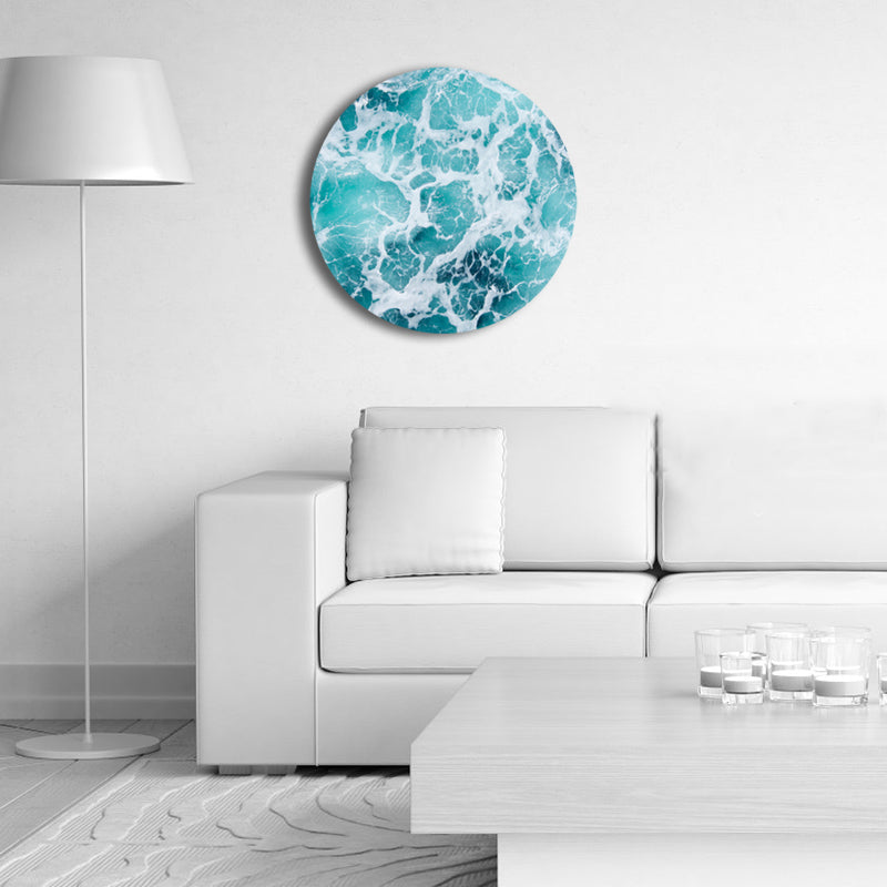 Photo Ocean View Art Print Contemporary Canvas Wall Decor in Soft Color for Play Room Clearhalo 'Art Gallery' 'Canvas Art' 'Coastal Art Gallery' 'Nautical' Arts' 1809863