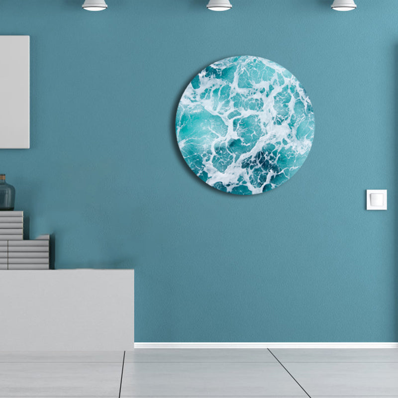 Photo Ocean View Art Print Contemporary Canvas Wall Decor in Soft Color for Play Room Clearhalo 'Art Gallery' 'Canvas Art' 'Coastal Art Gallery' 'Nautical' Arts' 1809864