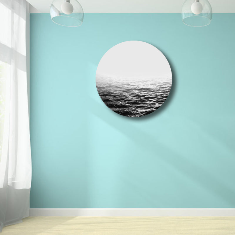 Photo Ocean View Art Print Contemporary Canvas Wall Decor in Soft Color for Play Room Clearhalo 'Art Gallery' 'Canvas Art' 'Coastal Art Gallery' 'Nautical' Arts' 1809867