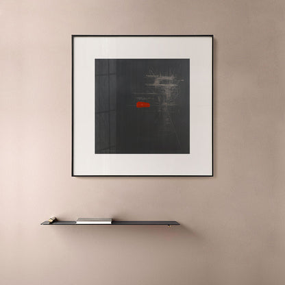 Black Giant Peculiar Pattern Canvas Abstract Nordic Textured Wall Art Print for Room Black Clearhalo 'Arts' 'Canvas Art' 1810055