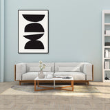 Illustration Pattern Wall Art Decor Dining Room Abstract Print Canvas in Dark Color Clearhalo 'Arts' 'Canvas Art' 1810342