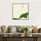 Irregular Pattern Wall Art Decor Girls Bedroom Abstract Wrapped Canvas in Pastel Color Green Clearhalo 'Arts' 'Canvas Art' 1810346