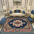 Shabby Chic Flower Pattern Rug Multicolor Polyester Rug Non-Slip Backing Washable Pet Friendly Carpet for Home Pink Clearhalo 'Area Rug' 'Rugs' 'Shabby Chic' Rug' 1810648