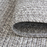 Countryside Geometric Pattern Rug Grey and Black Polypropylene Rug Non-Slip Backing Washable Pet Friendly Carpet for Home Clearhalo 'Area Rug' 'Rug' 1810782