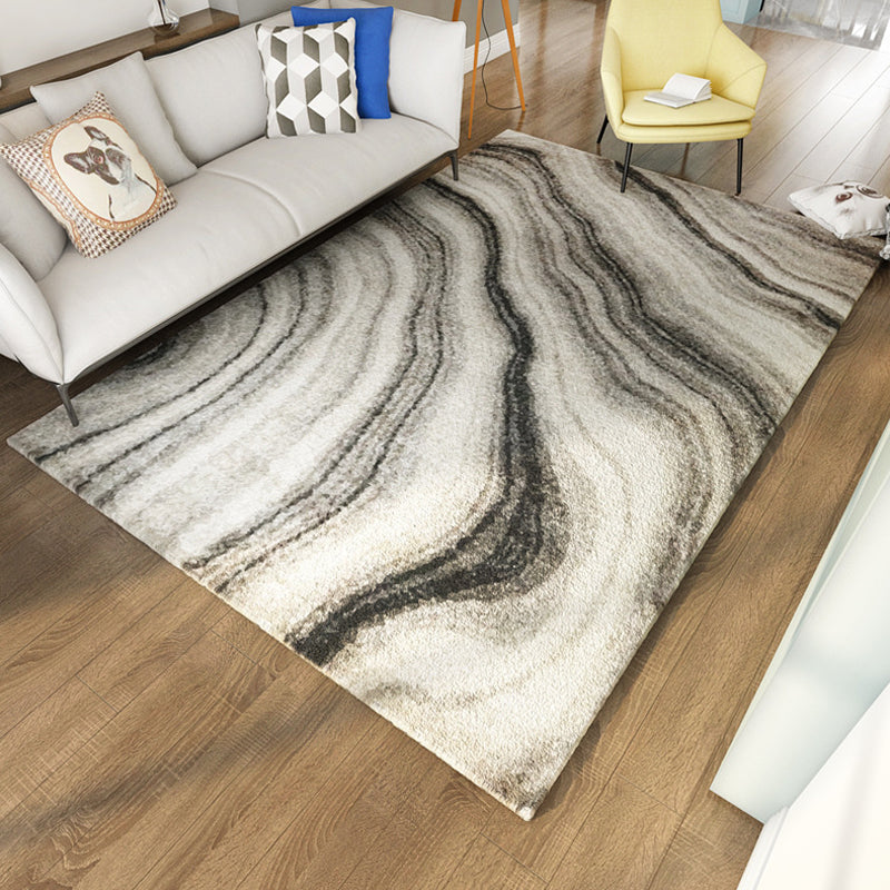 Modernist Abstract Rug Multicolor Polyester Rug Non-Slip Pet Friendly Washable Are Rug for Living Room Grey Clearhalo 'Area Rug' 'Modern' 'Rugs' Rug' 1811007