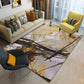 Multicolor Living Room Rug Minimalist Watercolor Pattern Rug Polyester Washable Anti-Slip Backing Pet Friendly Carpet Yellow-Brown Clearhalo 'Area Rug' 'Modern' 'Rugs' Rug' 1811036