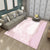 Simple Brushstroke Painting Pattern Rug Modern Rug Polyester Washable Non-Slip Backing Pet Friendly Carpet for Living Room Pink Clearhalo 'Area Rug' 'Modern' 'Rugs' Rug' 1811045