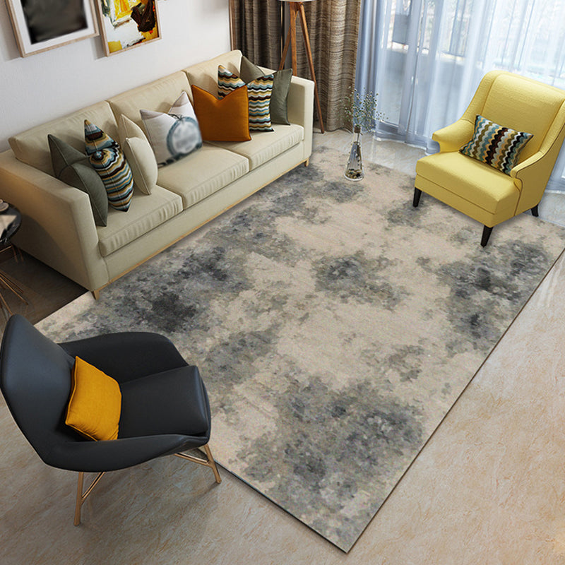 Industrial Abstract Rug Multicolor Polyester Rug Non-Slip Pet Friendly Washable Are Rug for Living Room Tan Clearhalo 'Area Rug' 'Rug' 1811091