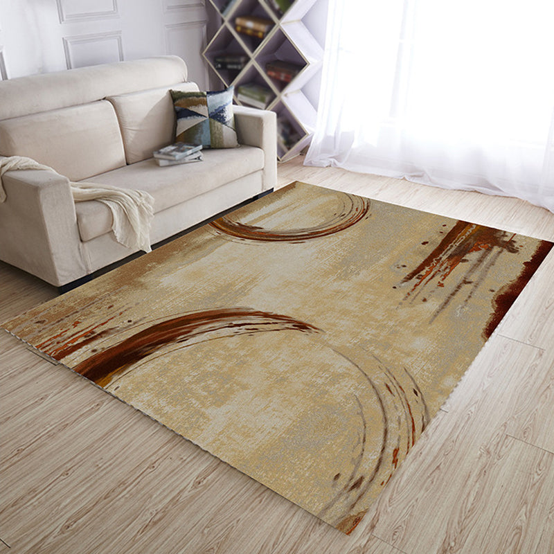 Multicolor Living Room Rug Industrial Abstract Rug Polyester Washable Anti-Slip Backing Pet Friendly Carpet Clearhalo 'Area Rug' 'Rug' 1812522