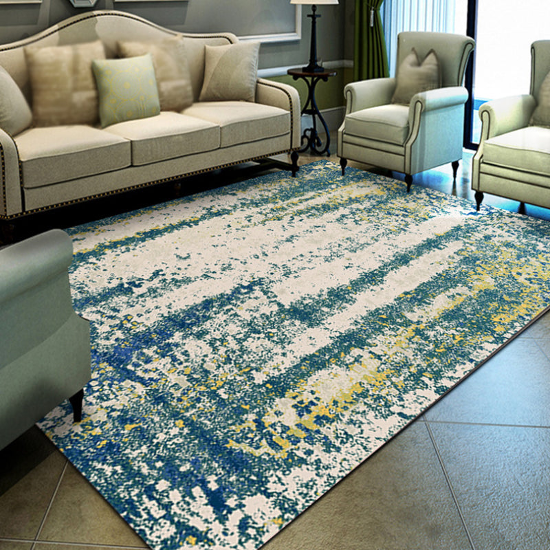 Industrial Abstract Rug Multicolor Polyester Rug Non-Slip Pet Friendly Washable Are Rug for Bedroom Clearhalo 'Area Rug' 'Rug' 1812572
