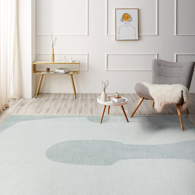 Multicolor Drawing Room Rug Contemporary Colorblock Rug Chenille Anti-Slip Backing Pet Friendly Area Carpet Blue Clearhalo 'Area Rug' 'Rug' 1812636