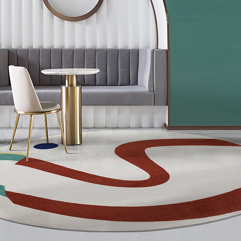 Stylish Colorblock Rug Multicolor Minimalist Rug Polyester Pet Friendly Washable Non-Slip Area Rug for Bedroom Clearhalo 'Area Rug' 'Rug' 1812680