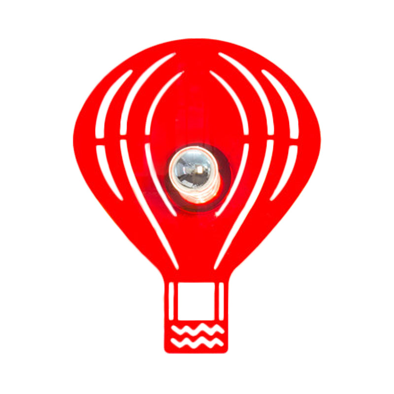 Metal Cartoon Shape Wall Light One Light Modern Style Wall Sconce for Study Room Clearhalo 'Wall Lamps & Sconces' 'Wall Lights' Lighting' 183343