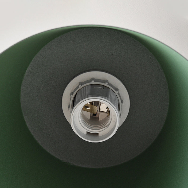 8 Lights Trapezoid Ceiling Lamp Metal 8 Lights Macaron Loft Semi Flush Ceiling Light Clearhalo 'Ceiling Lights' 'Chandeliers' Lighting' options 184097