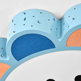 Smiling Flower Flush Ceiling Light Lovely Acrylic Ceiling Fixture for Kids Bedroom Hallway Clearhalo 'Ceiling Lights' 'Close To Ceiling Lights' 'Close to ceiling' 'Flush mount' Lighting' 184875