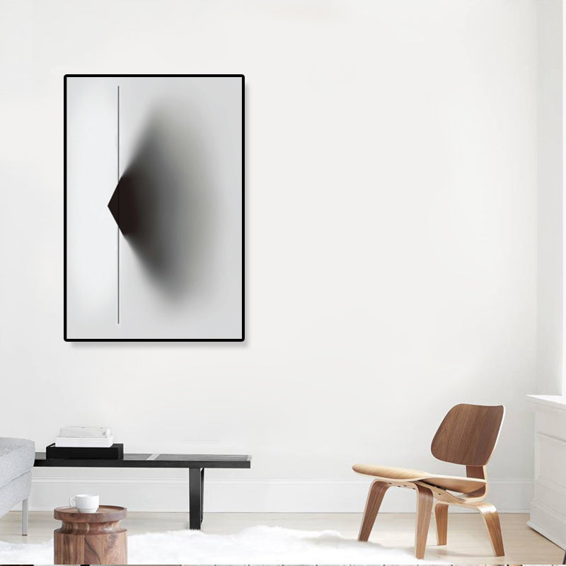 Photograph Paper Look Canvas Art Soft Color Modern Wall Decor for House Interior Grey Clearhalo 'Art Gallery' 'Canvas Art' 'Contemporary Art Gallery' 'Modern' Arts' 1858369