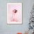 Nordic Canvas Wall Art Pink Photo Print Girl Wall Decor, Multiple Sizes Available Pink Clearhalo 'Art Gallery' 'Canvas Art' 'Contemporary Art Gallery' 'Modern' Arts' 1858391