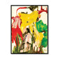 Oil Painting Wall Decor Pop Art Abstract Pattern Canvas Print in Soft Color for Gallery Clearhalo 'Arts' 'Canvas Art' 1858512