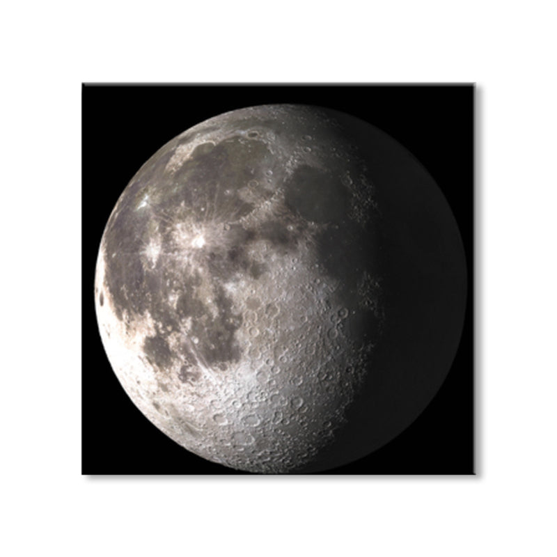 Mysterious Planet Painting Light Color Contemporary Wrapped Canvas for Family Room Clearhalo 'Art Gallery' 'Canvas Art' 'Contemporary Art Gallery' 'Modern' Arts' 1858697