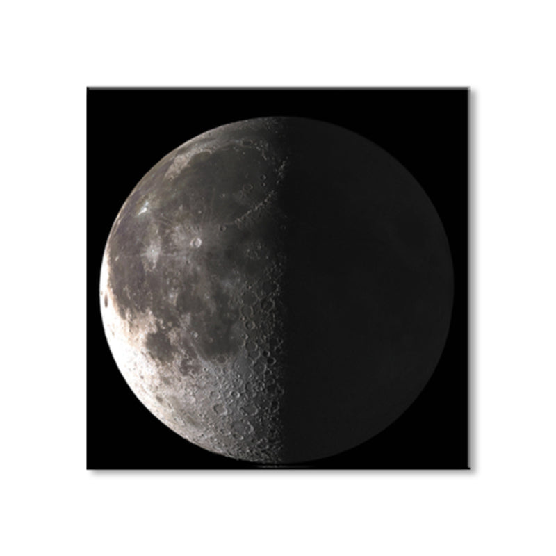 Mysterious Planet Painting Light Color Contemporary Wrapped Canvas for Family Room Clearhalo 'Art Gallery' 'Canvas Art' 'Contemporary Art Gallery' 'Modern' Arts' 1858705