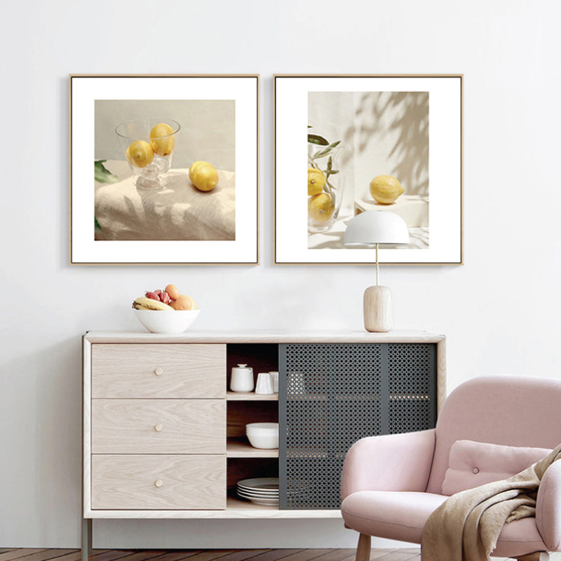 Photograph Still Life Wall Art Pastel Color Canvas Print Wall Decor, Textured Surface Clearhalo 'Art Gallery' 'Canvas Art' 'Contemporary Art Gallery' 'Modern' Arts' 1858783