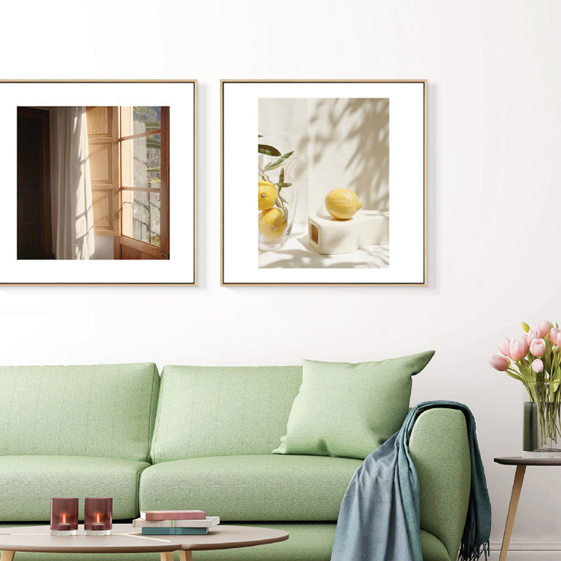 Photograph Still Life Wall Art Pastel Color Canvas Print Wall Decor, Textured Surface Clearhalo 'Art Gallery' 'Canvas Art' 'Contemporary Art Gallery' 'Modern' Arts' 1858784