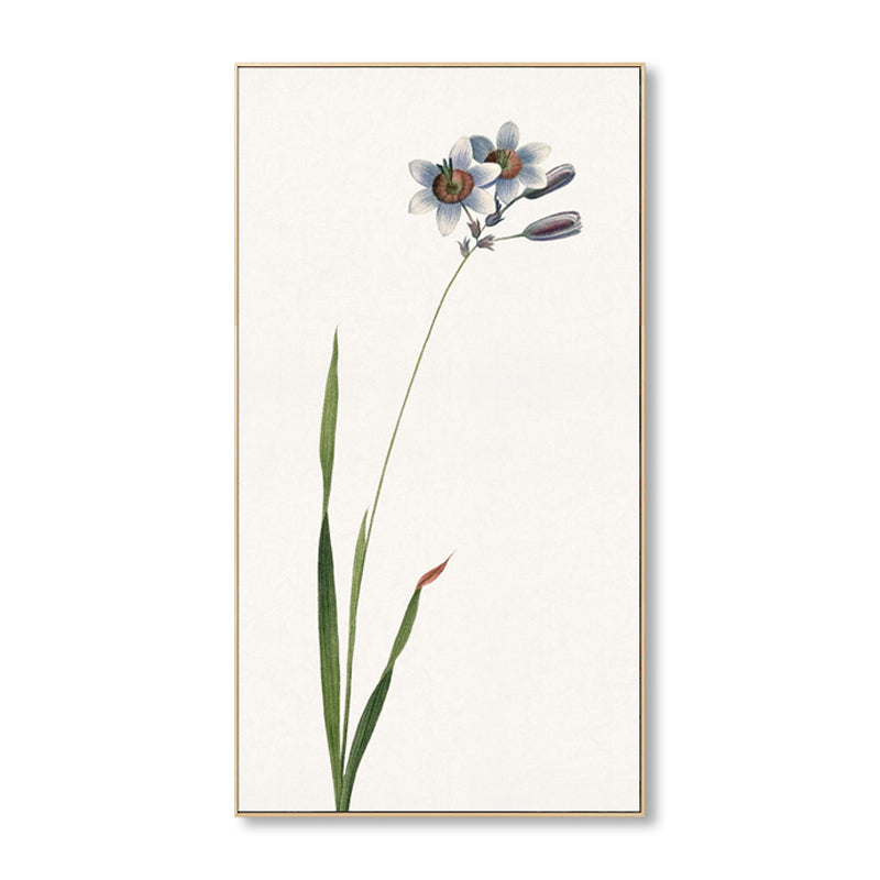 Rustic Flower Canvas Art Pastel Color House Interior Wall Decor, Multiple Size Options Clearhalo 'Art Gallery' 'Canvas Art' 'Country Art Gallery' 'French Country' 'Rustic' Arts' 1858938