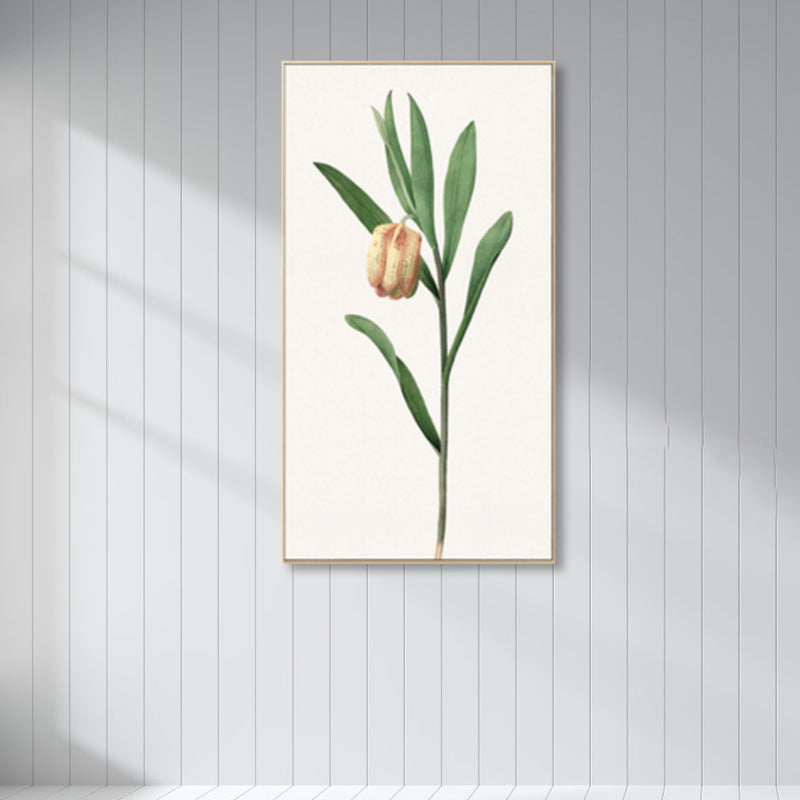 Rustic Flower Canvas Art Pastel Color House Interior Wall Decor, Multiple Size Options Green Clearhalo 'Art Gallery' 'Canvas Art' 'Country Art Gallery' 'French Country' 'Rustic' Arts' 1858950